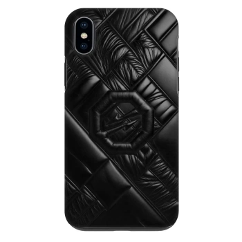 Maskica za Apple iPhone XS Max - OKTAGON - Puffer Blackout