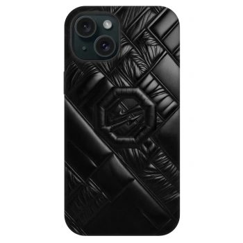 Maskica za Apple iPhone 15 - OKTAGON - Puffer Blackout
