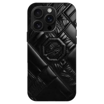 Maskica za Apple iPhone 16 Pro - OKTAGON - Puffer Blackout