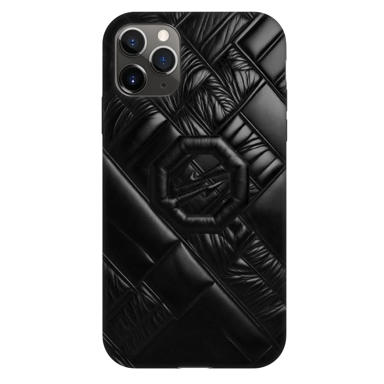 Picasee Fashion Case za Apple iPhone 11 Pro - OKTAGON - Puffer Blackout