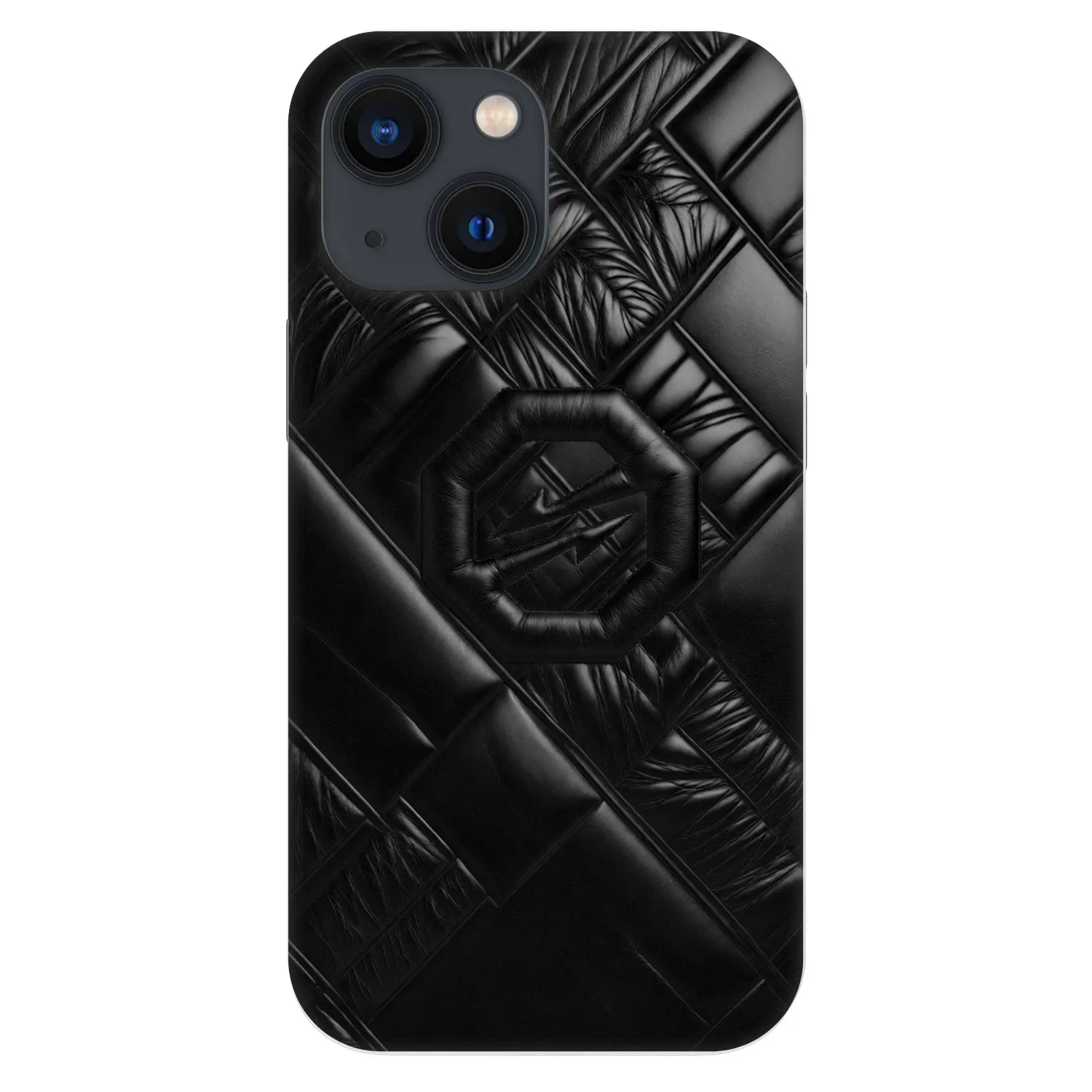 Picasee Fashion Case za Apple iPhone 13 mini - OKTAGON - Puffer Blackout