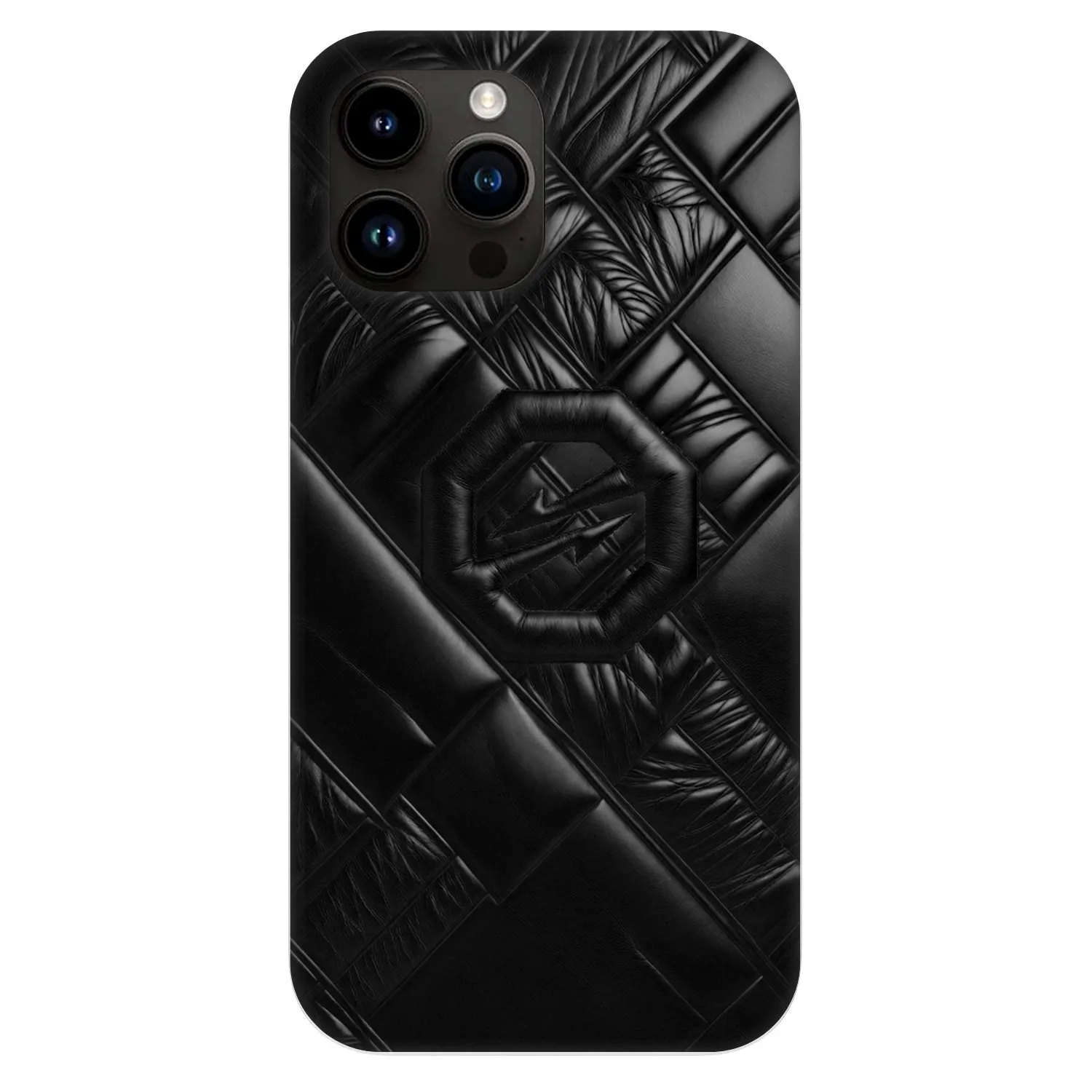 Picasee Fashion Case MagSafe za Apple iPhone 13 Pro Max - OKTAGON - Puffer Blackout