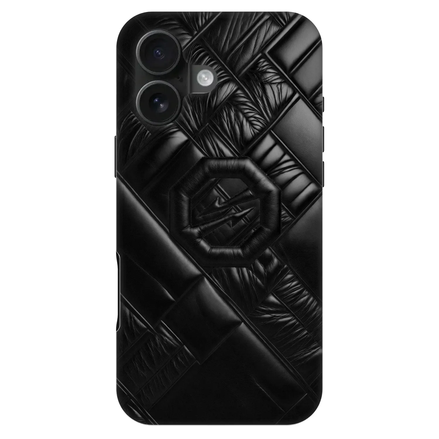 Picasee Fashion Case MagSafe za Apple iPhone 16 - OKTAGON - Puffer Blackout