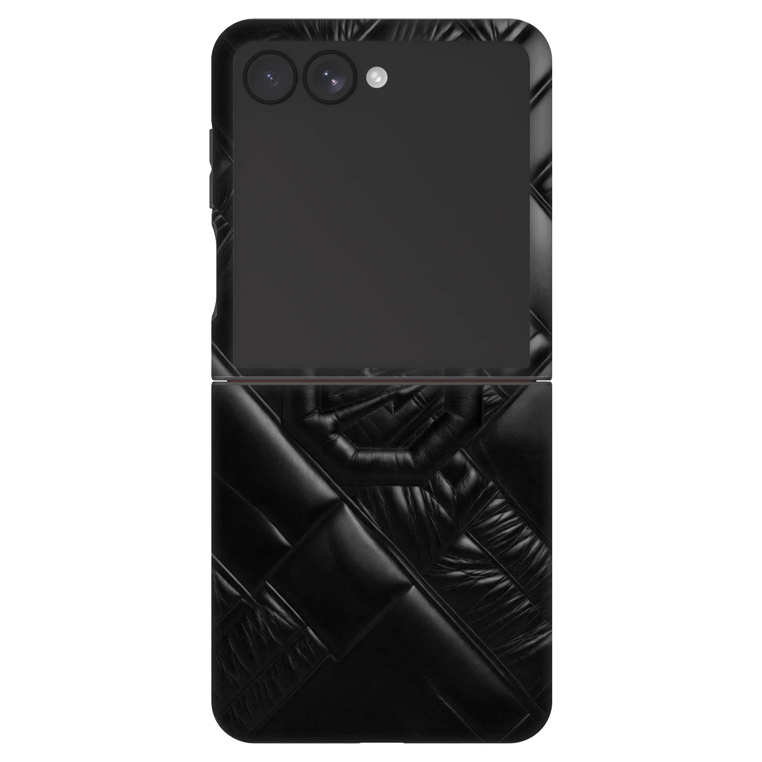 Picasee Fashion Case za Samsung Galaxy Z Flip7 5G - OKTAGON - Puffer Blackout