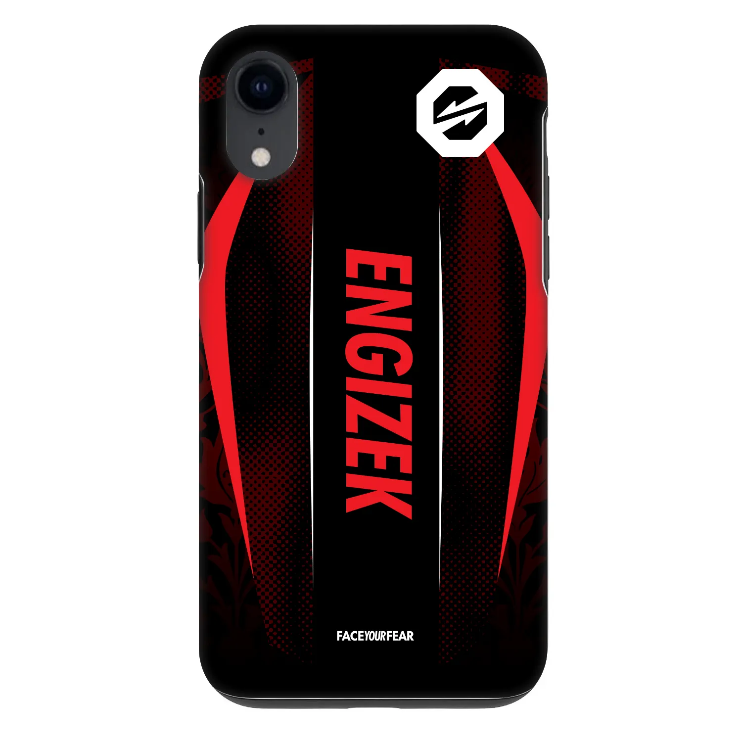 Picasee Fashion Case za Apple iPhone XR - OKTAGON - Engizek Fight Jersey