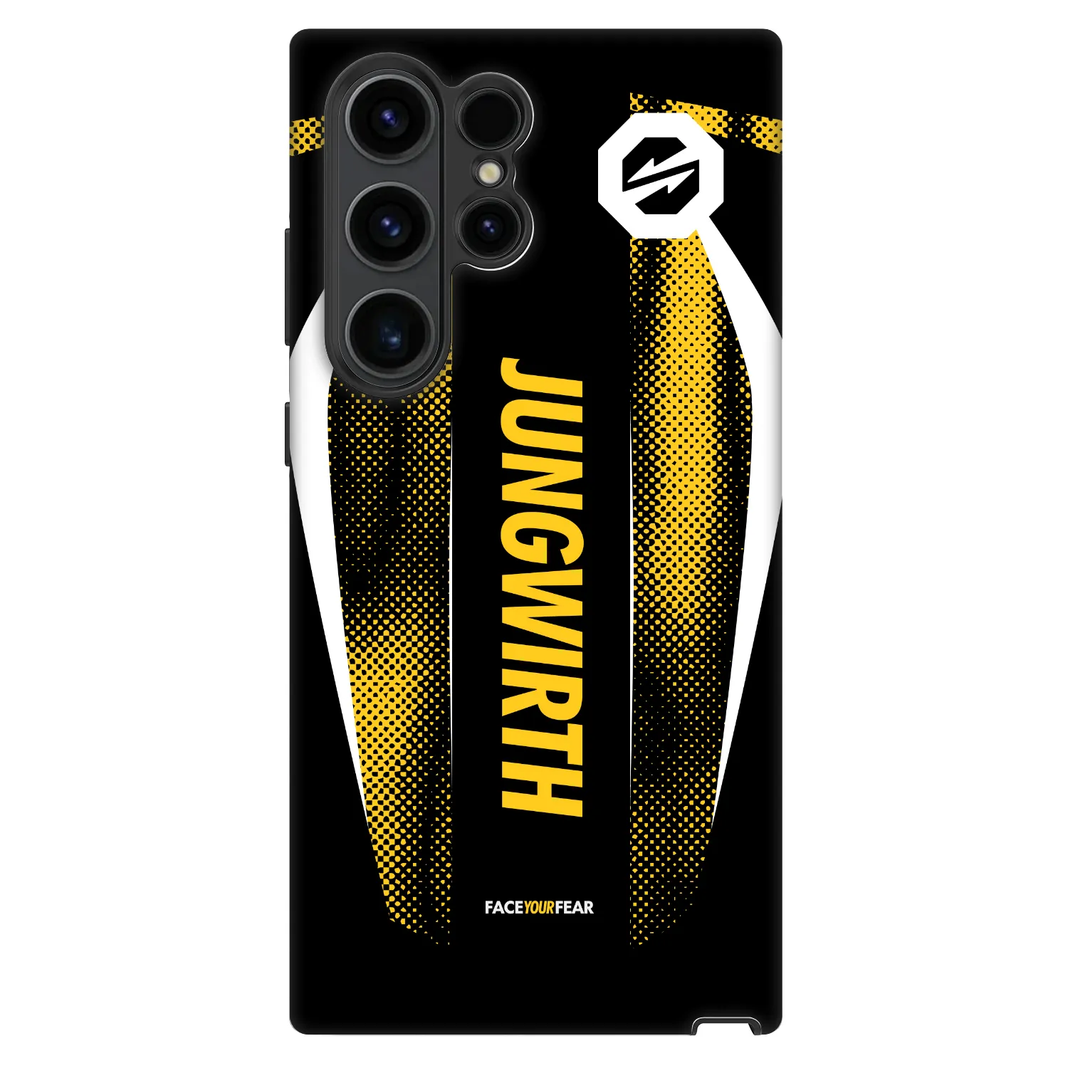 Picasee Fashion Case za Samsung Galaxy S22 Ultra 5G - OKTAGON - Jungwirth Fight Jersey