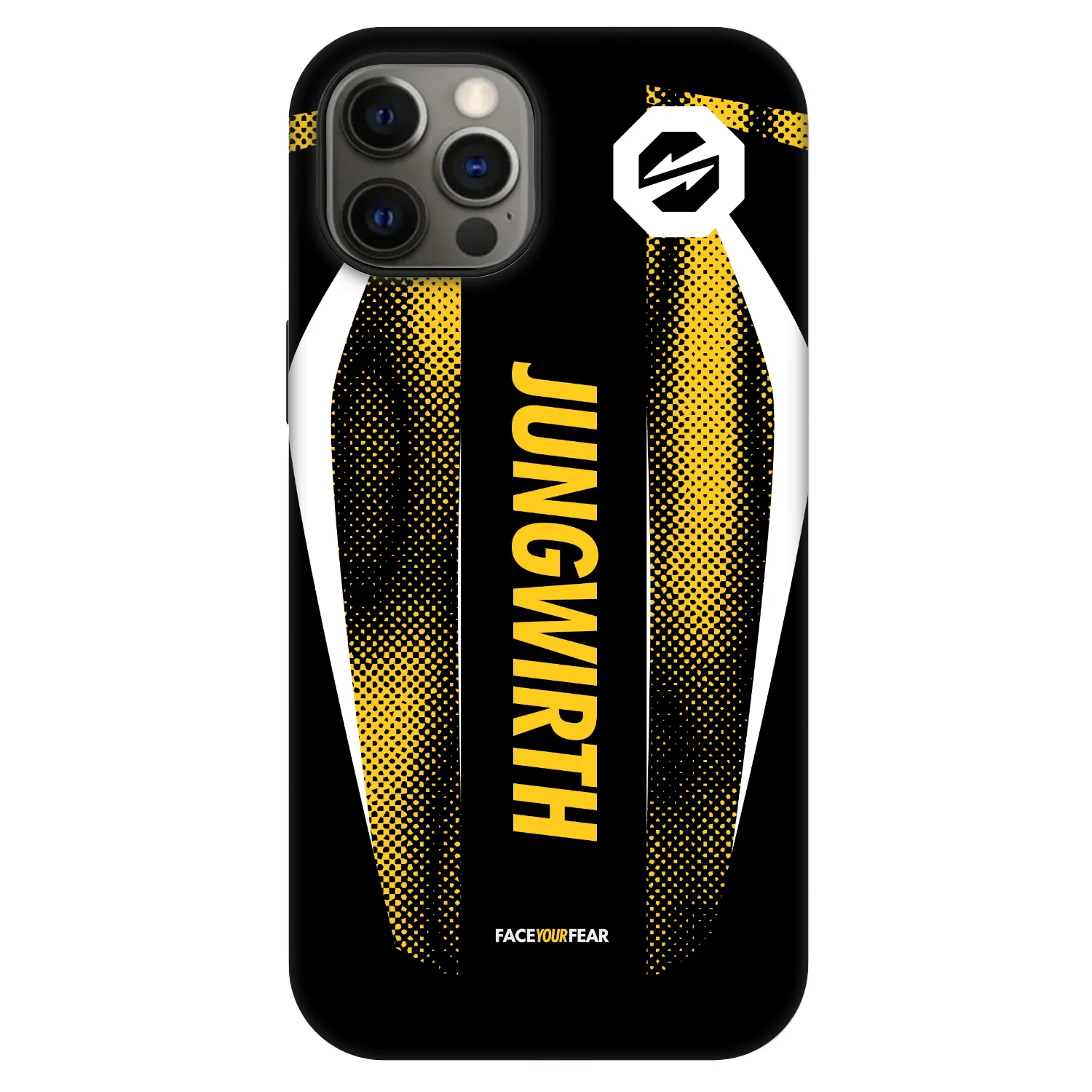 Picasee Fashion Case MagSafe za Apple iPhone 12 - OKTAGON - Jungwirth Fight Jersey