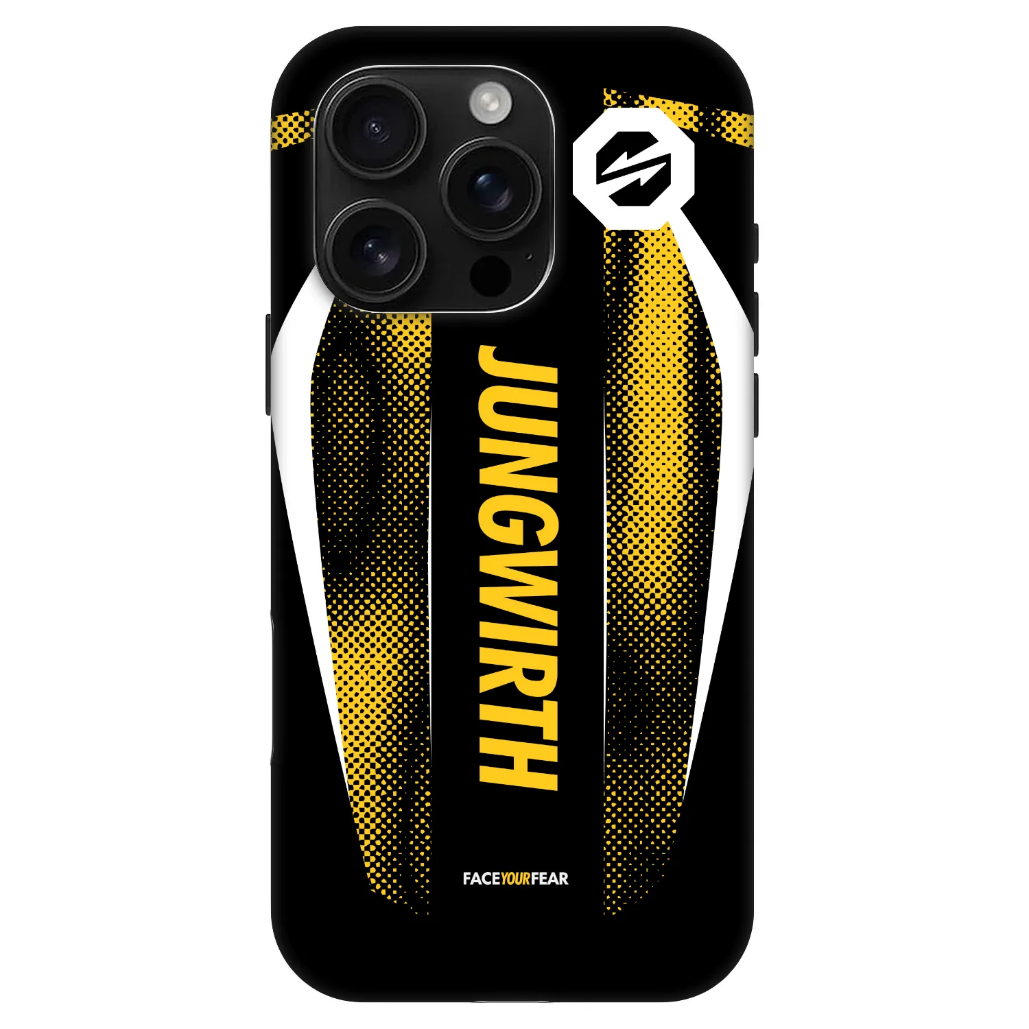 Picasee Fashion Case MagSafe za Apple iPhone 16 Pro - OKTAGON - Jungwirth Fight Jersey