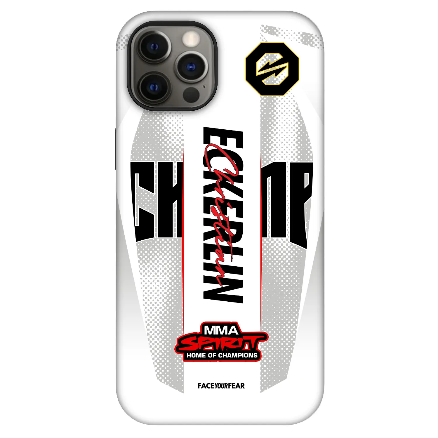 Picasee Fashion Case MagSafe za Apple iPhone 12 - OKTAGON - Eckerlin Fight Jersey