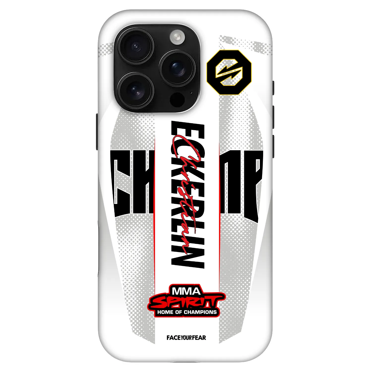 Picasee Fashion Case MagSafe za Apple iPhone 16 Pro - OKTAGON - Eckerlin Fight Jersey