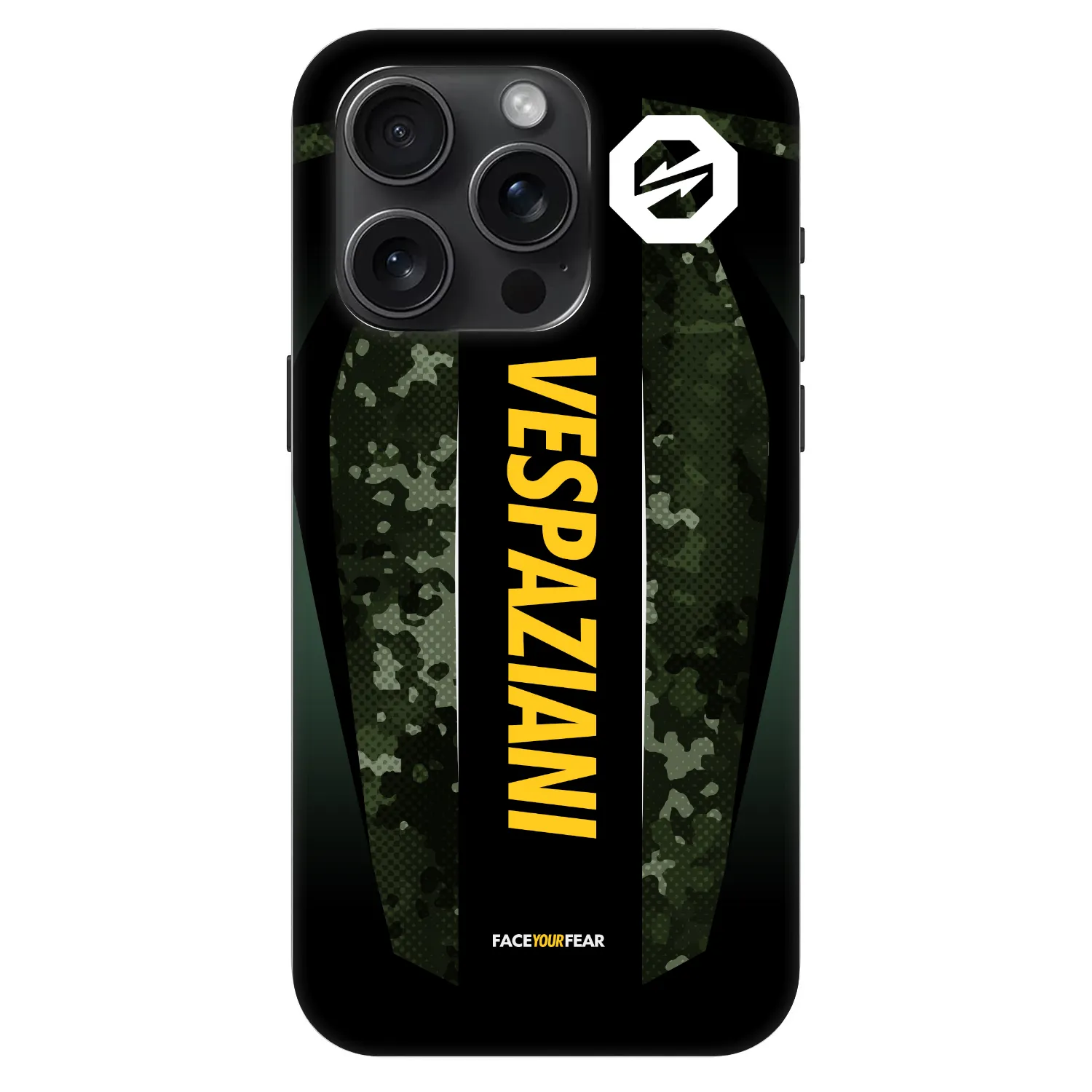 Picasee Fashion Case MagSafe za Apple iPhone 15 Pro - OKTAGON - Vespaziani Fight Jersey