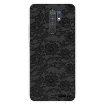 Picasee silikonska prozirna maskica za Xiaomi Redmi 9 - Dark Elegance