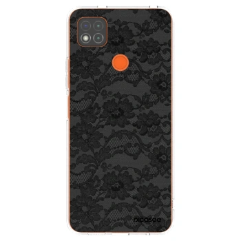 Picasee silikonska prozirna maskica za Xiaomi Redmi 9C - Dark Elegance