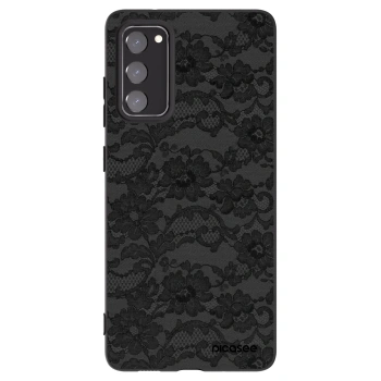 Picasee crna silikonska maskica za Samsung Galaxy S20 FE - Dark Elegance