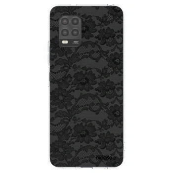Picasee silikonska prozirna maskica za Xiaomi Mi 10 Lite - Dark Elegance