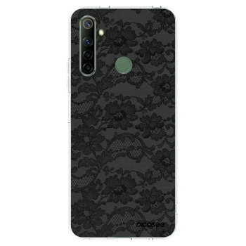Picasee silikonska prozirna maskica za Realme 6i - Dark Elegance