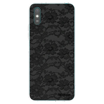 Picasee silikonska prozirna maskica za Xiaomi Redmi 9AT - Dark Elegance