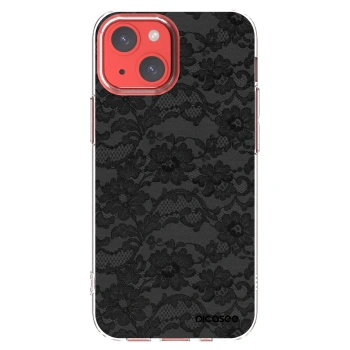 Picasee silikonska prozirna maskica za Apple iPhone 13 mini - Dark Elegance