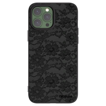 Picasee crna silikonska maskica za Apple iPhone 13 Pro Max - Dark Elegance
