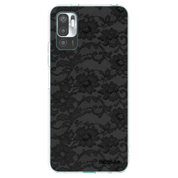 Picasee silikonska prozirna maskica za Xiaomi Redmi Note 10 5G - Dark Elegance