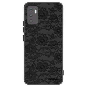 Picasee crna silikonska maskica za Xiaomi Redmi Note 10 5G - Dark Elegance