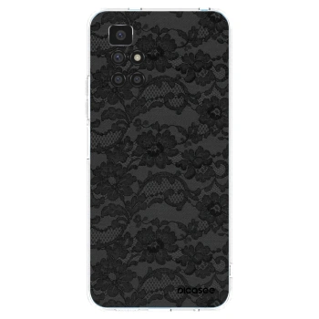 Picasee silikonska prozirna maskica za Xiaomi Redmi 10 - Dark Elegance
