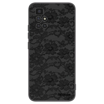 Picasee crna silikonska maskica za Xiaomi Redmi 10 - Dark Elegance