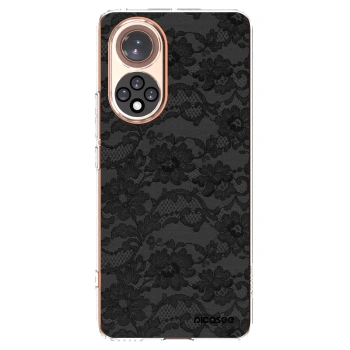 Picasee silikonska prozirna maskica za Honor 50 5G - Dark Elegance
