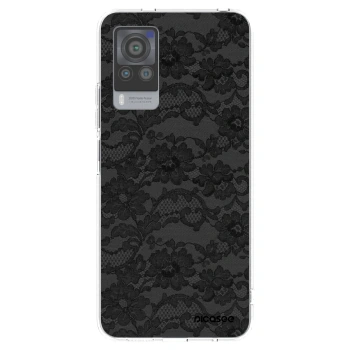Picasee silikonska prozirna maskica za Vivo X60 Pro 5G - Dark Elegance