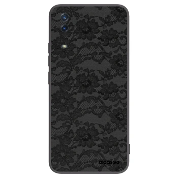 Picasee crna silikonska maskica za Vivo Y11s - Dark Elegance