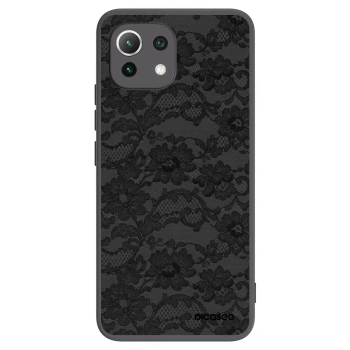 Picasee crna silikonska maskica za Xiaomi 11 Lite 5G NE - Dark Elegance