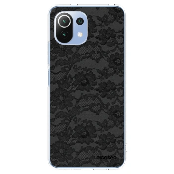 Picasee silikonska prozirna maskica za Xiaomi 11 Lite 5G NE - Dark Elegance
