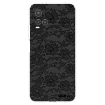 Picasee silikonska prozirna maskica za Vivo Y33s - Dark Elegance