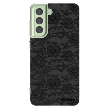 Picasee silikonska prozirna maskica za Samsung Galaxy S21 FE 5G - Dark Elegance