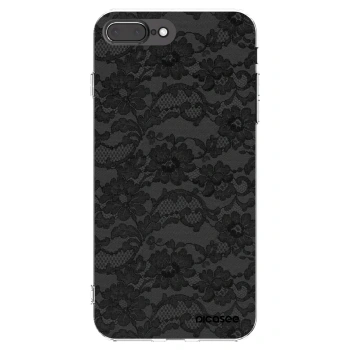 Picasee silikonska prozirna maskica za Apple iPhone 7 Plus - Dark Elegance