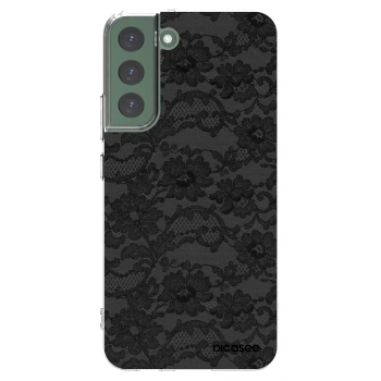 Picasee silikonska prozirna maskica za Samsung Galaxy S22+ 5G - Dark Elegance