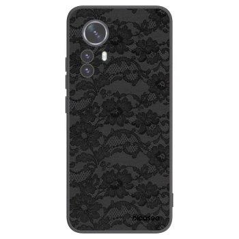 Picasee crna silikonska maskica za Xiaomi 12 Pro - Dark Elegance