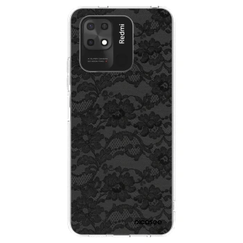 Picasee silikonska prozirna maskica za Xiaomi Redmi 10C - Dark Elegance