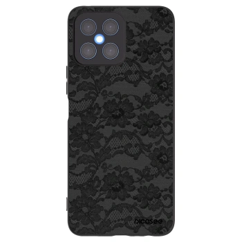 Picasee crna silikonska maskica za Honor X8 4G - Dark Elegance