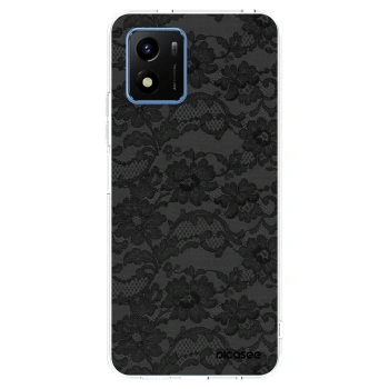 Picasee silikonska prozirna maskica za Vivo Y01 - Dark Elegance