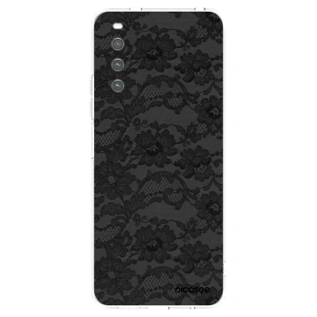 Picasee silikonska prozirna maskica za Sony Xperia 10 IV 5G - Dark Elegance