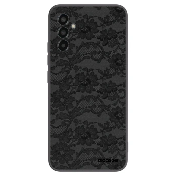 Picasee crna silikonska maskica za Samsung Galaxy M13 M135F - Dark Elegance