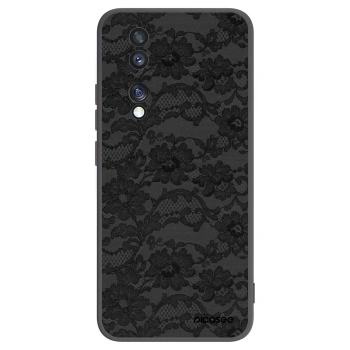 Picasee crna silikonska maskica za Honor 70 - Dark Elegance