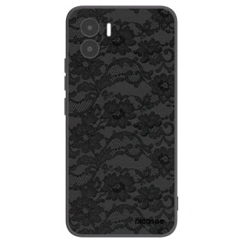 Picasee crna silikonska maskica za Xiaomi Redmi A1 - Dark Elegance