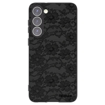 Picasee crna silikonska maskica za Samsung Galaxy S23+ 5G - Dark Elegance