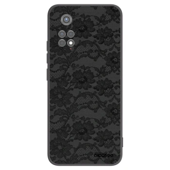 Picasee crna silikonska maskica za Xiaomi Redmi Note 11S 5G - Dark Elegance