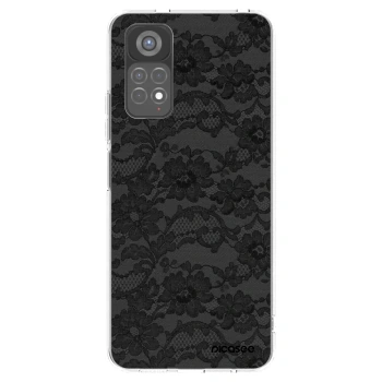 Picasee silikonska prozirna maskica za Xiaomi Redmi Note 11S 5G - Dark Elegance