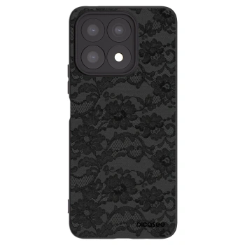 Picasee crna silikonska maskica za Honor X8a - Dark Elegance