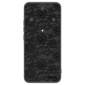 Picasee crna silikonska maskica za Honor Magic5 Lite 5G - Dark Elegance