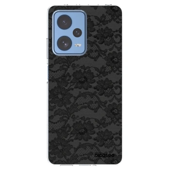 Picasee silikonska prozirna maskica za Xiaomi Redmi Note 12 Pro 5G - Dark Elegance